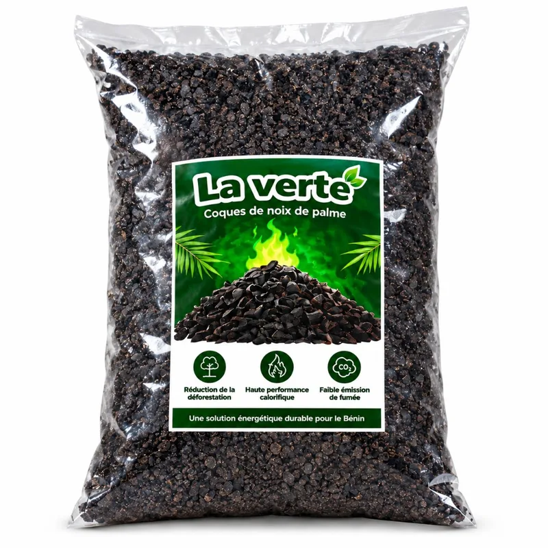 Sac de coques de noix de palme 10 kg